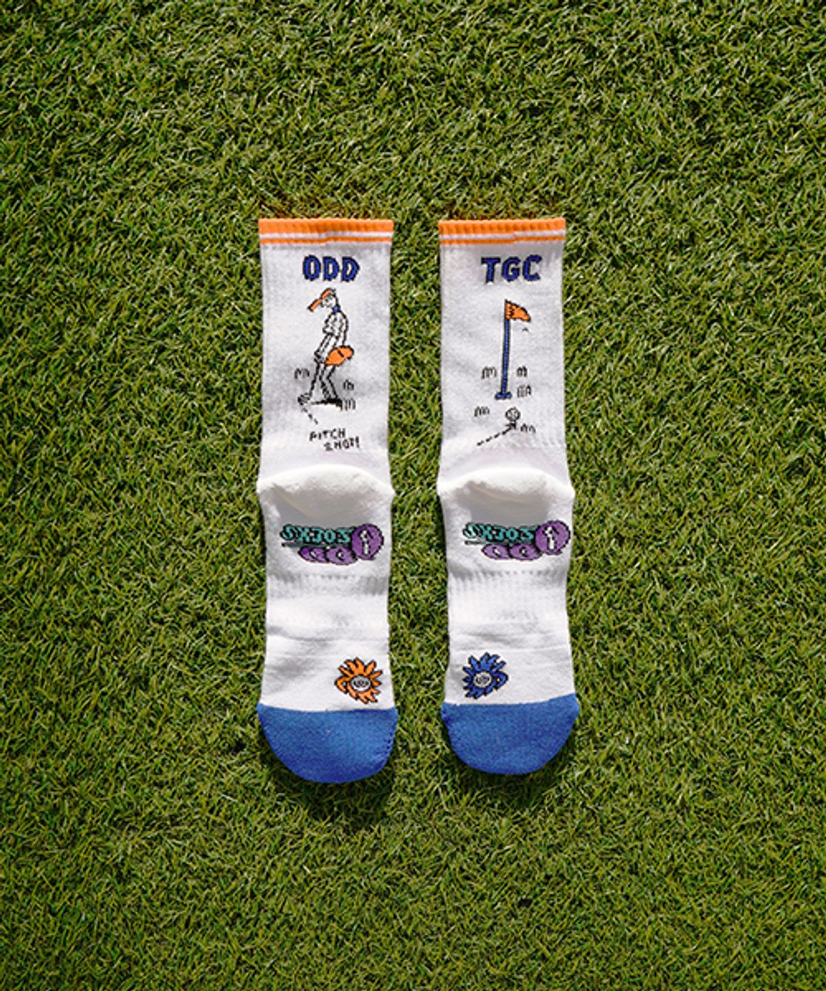 오드삭스(ODDSOCKS) 쿨맥스 골프 크루 삭스 -ODD TGC