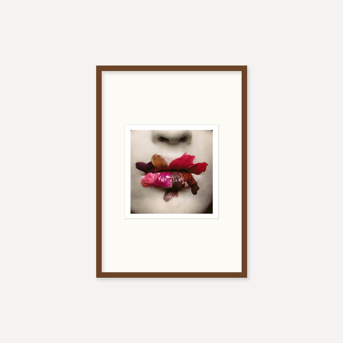 그릿시즌(GREET SEASON) 어빙 펜 Mouth (for LOreal), 1986 (액자 포함)