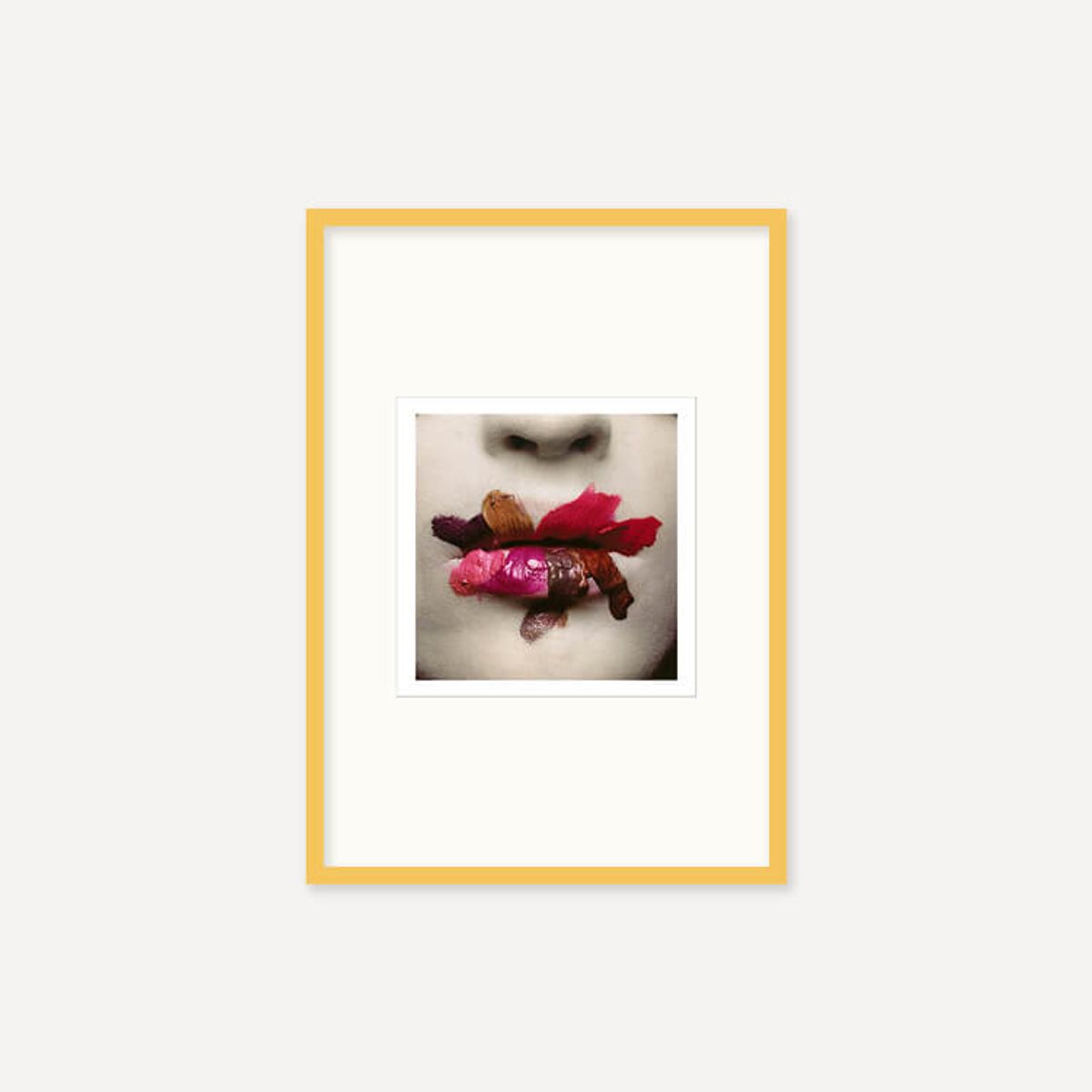 그릿시즌(GREET SEASON) 어빙 펜 Mouth (for LOreal), 1986 (액자 포함)