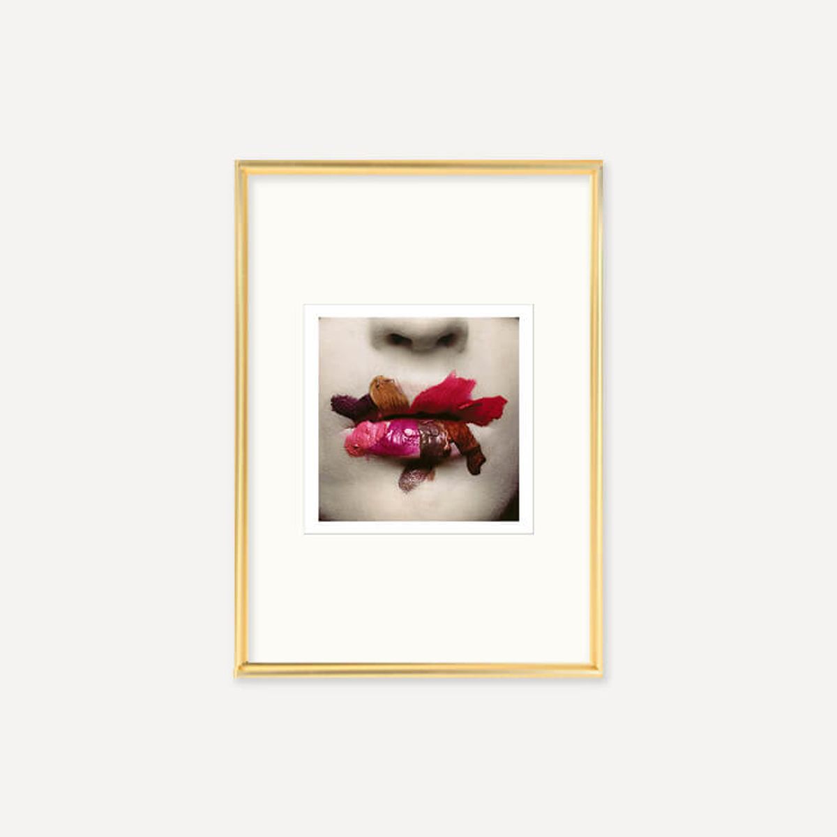그릿시즌(GREET SEASON) 어빙 펜 Mouth (for LOreal), 1986 (액자 포함)