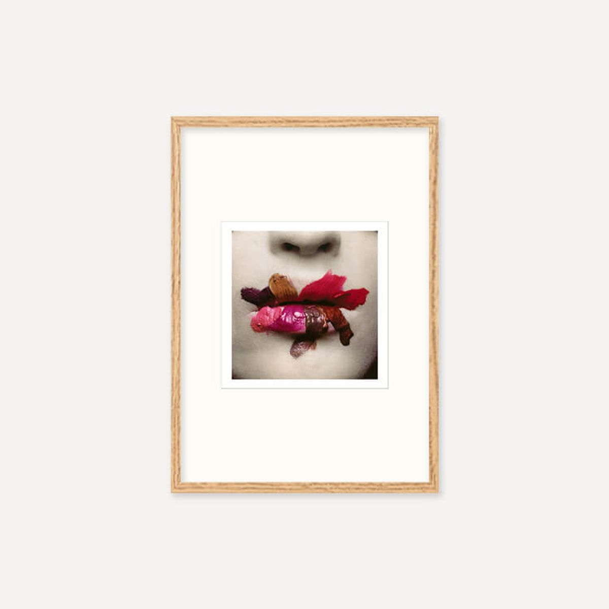 그릿시즌(GREET SEASON) 어빙 펜 Mouth (for LOreal), 1986 (액자 포함)