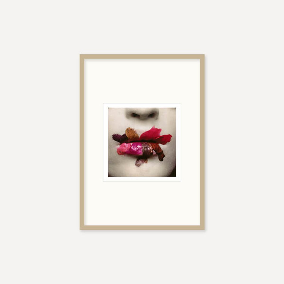 그릿시즌(GREET SEASON) 어빙 펜 Mouth (for LOreal), 1986 (액자 포함)