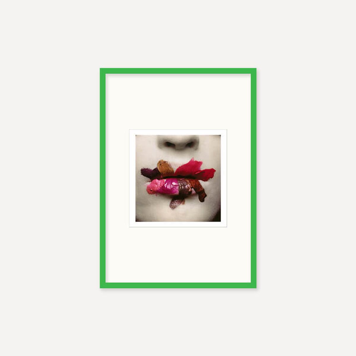 그릿시즌(GREET SEASON) 어빙 펜 Mouth (for LOreal), 1986 (액자 포함)