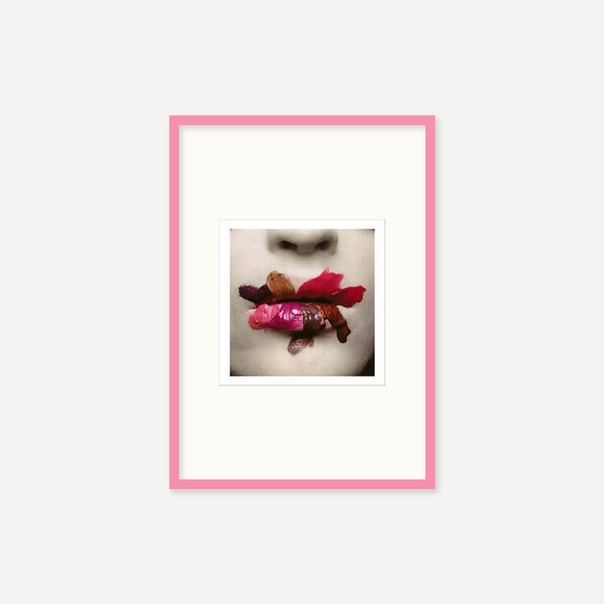 그릿시즌(GREET SEASON) 어빙 펜 Mouth (for LOreal), 1986 (액자 포함)