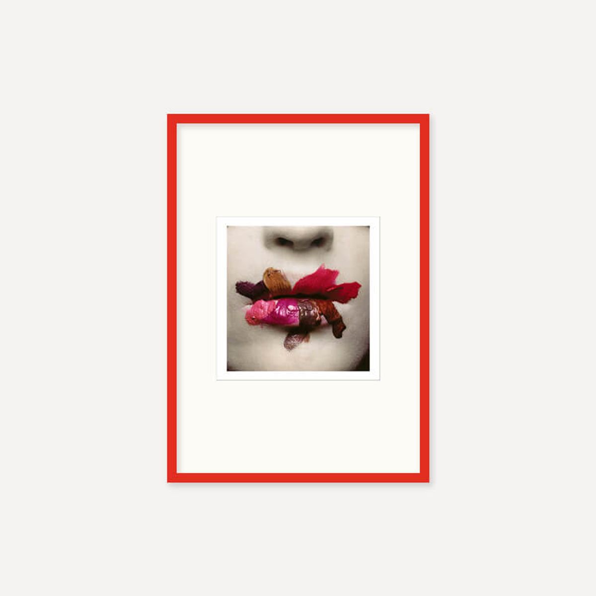 그릿시즌(GREET SEASON) 어빙 펜 Mouth (for LOreal), 1986 (액자 포함)
