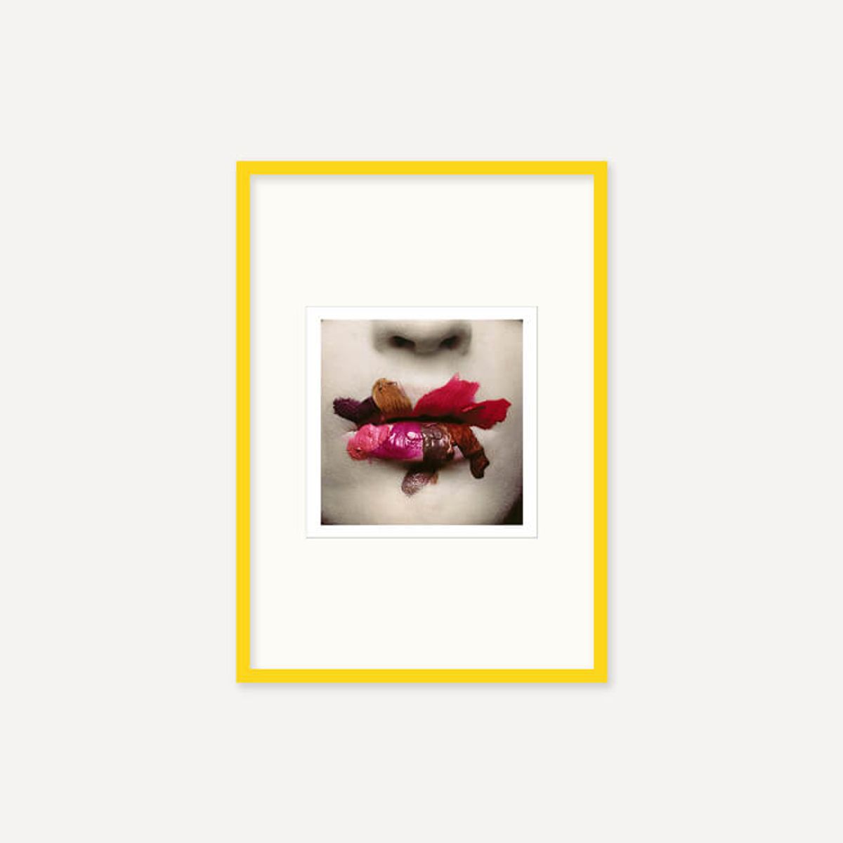그릿시즌(GREET SEASON) 어빙 펜 Mouth (for LOreal), 1986 (액자 포함)
