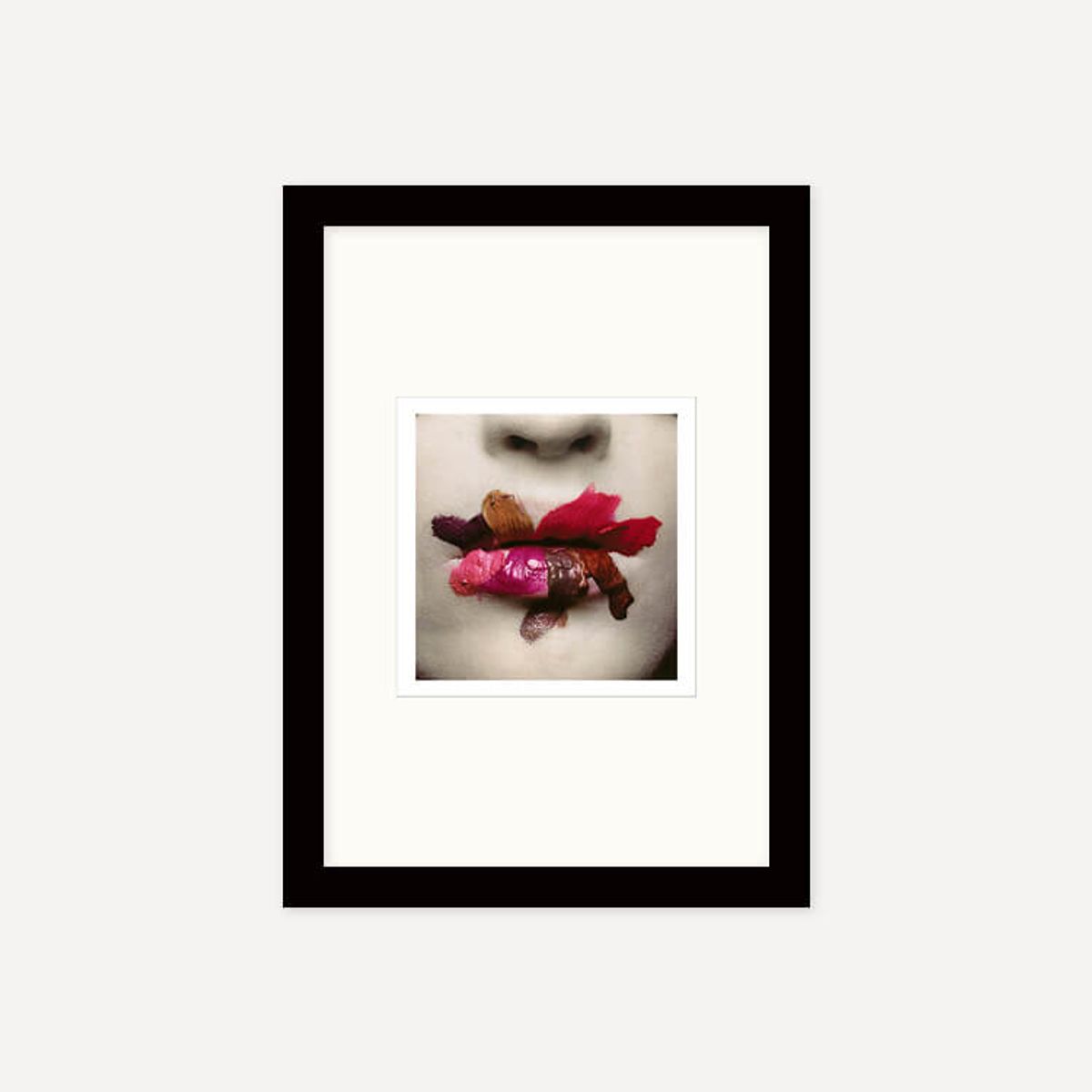그릿시즌(GREET SEASON) 어빙 펜 Mouth (for LOreal), 1986 (액자 포함)