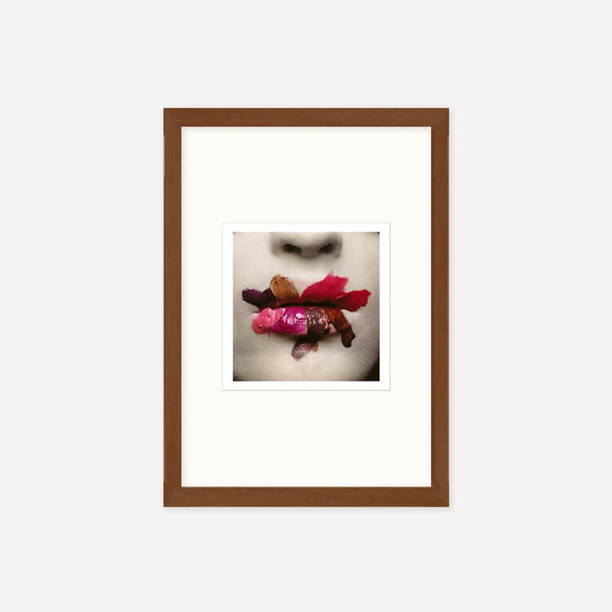 그릿시즌(GREET SEASON) 어빙 펜 Mouth (for LOreal), 1986 (액자 포함)