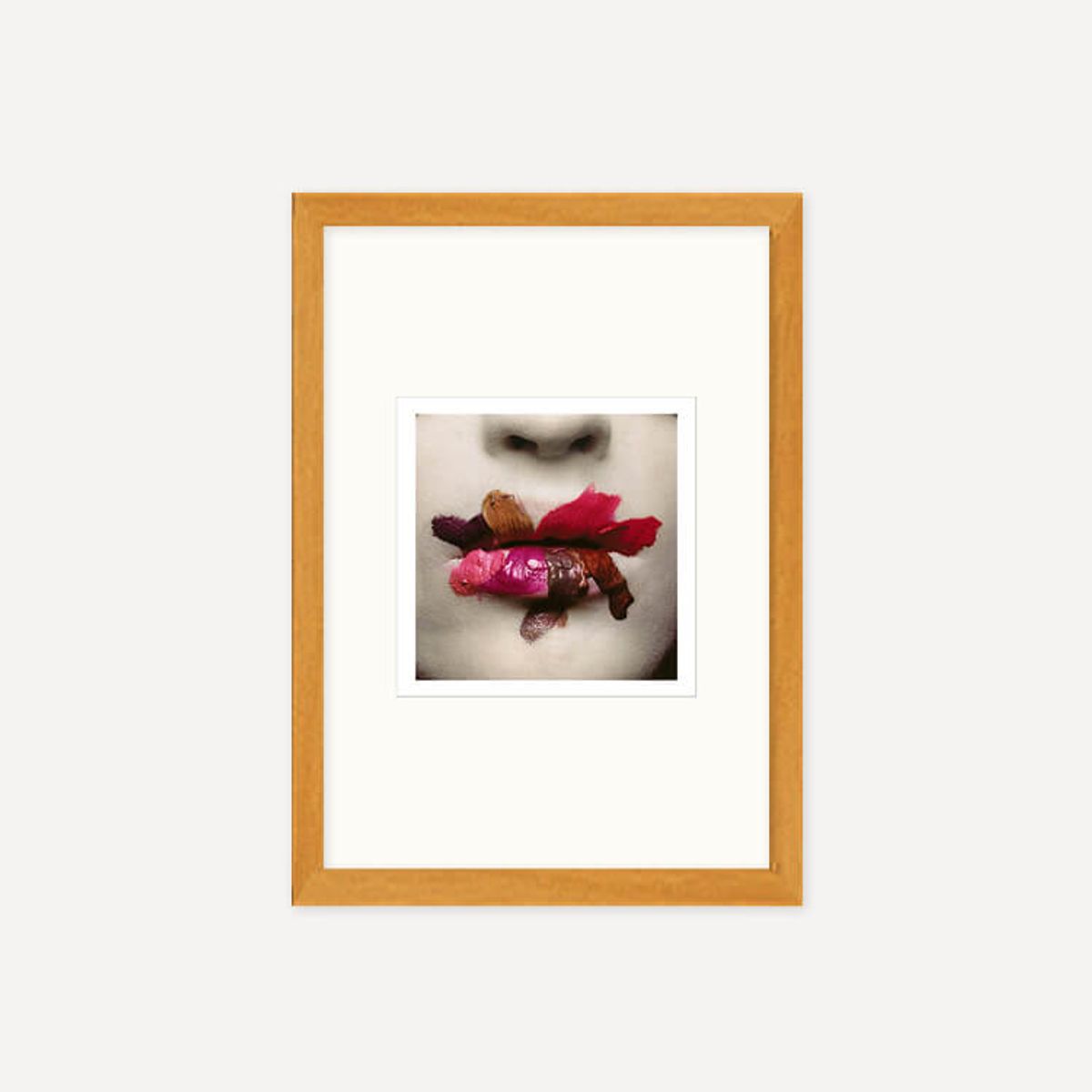그릿시즌(GREET SEASON) 어빙 펜 Mouth (for LOreal), 1986 (액자 포함)