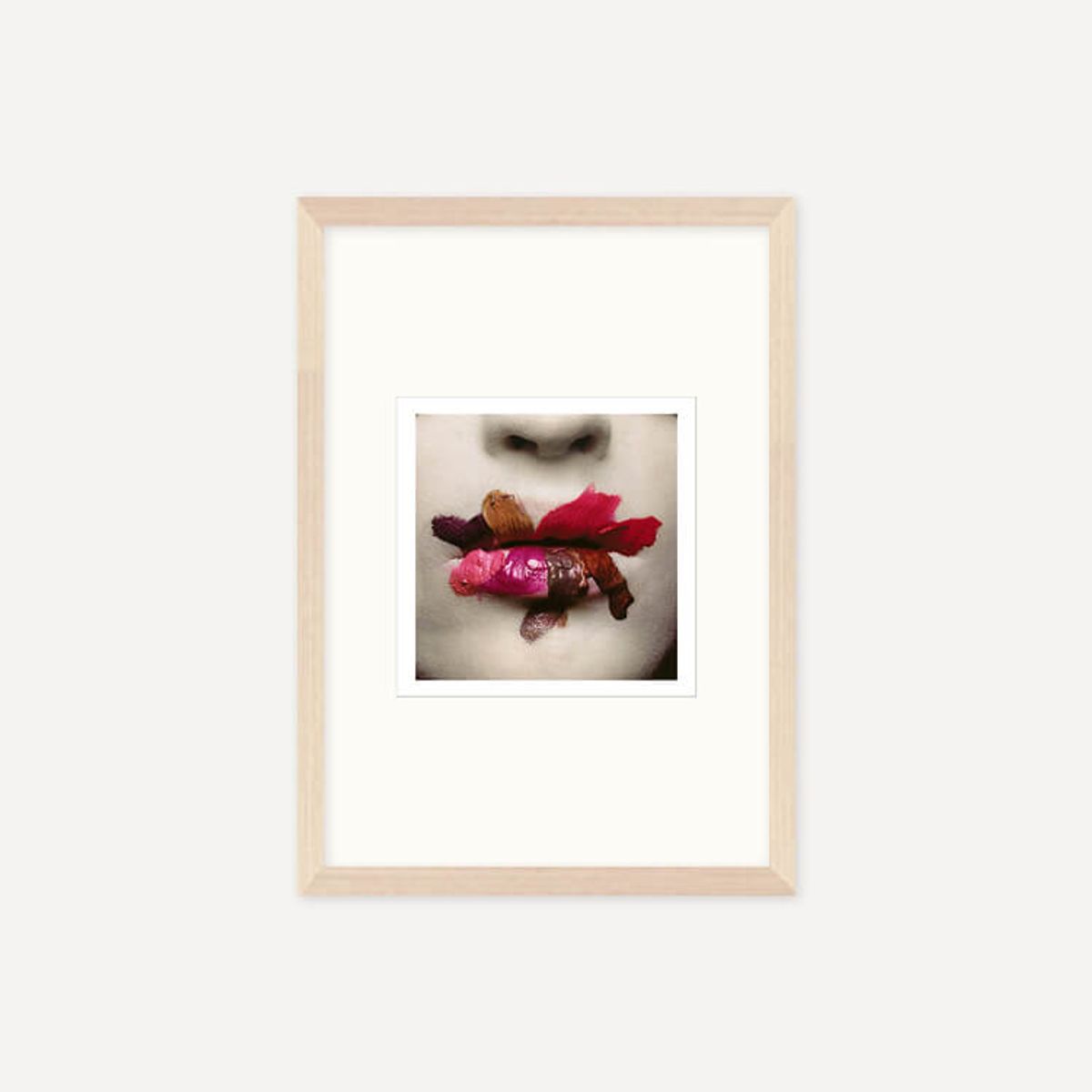 그릿시즌(GREET SEASON) 어빙 펜 Mouth (for LOreal), 1986 (액자 포함)