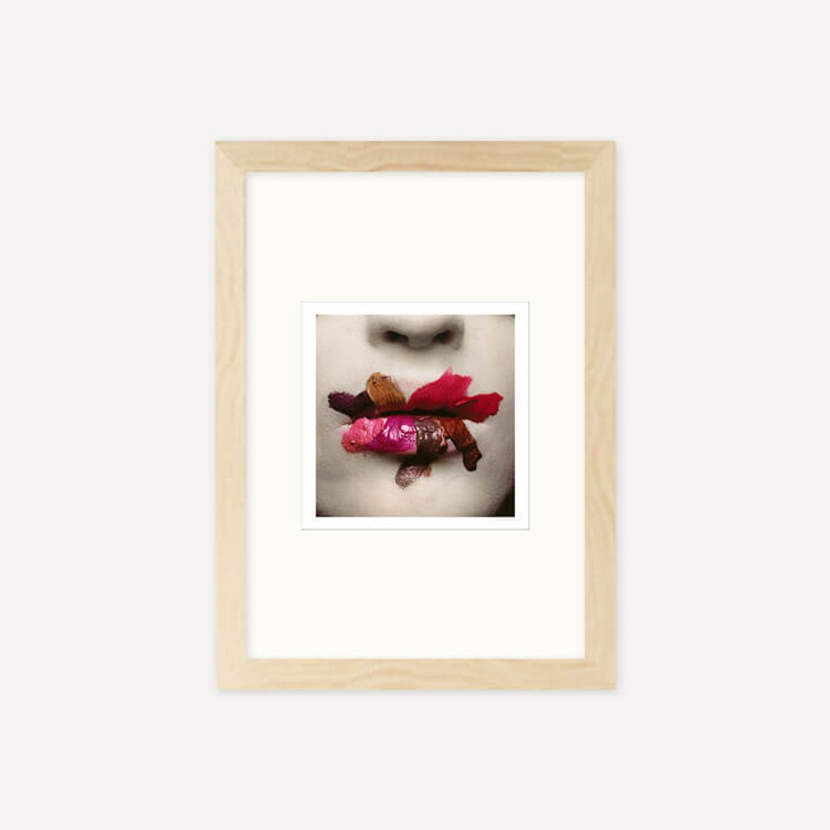 그릿시즌(GREET SEASON) 어빙 펜 Mouth (for LOreal), 1986 (액자 포함)