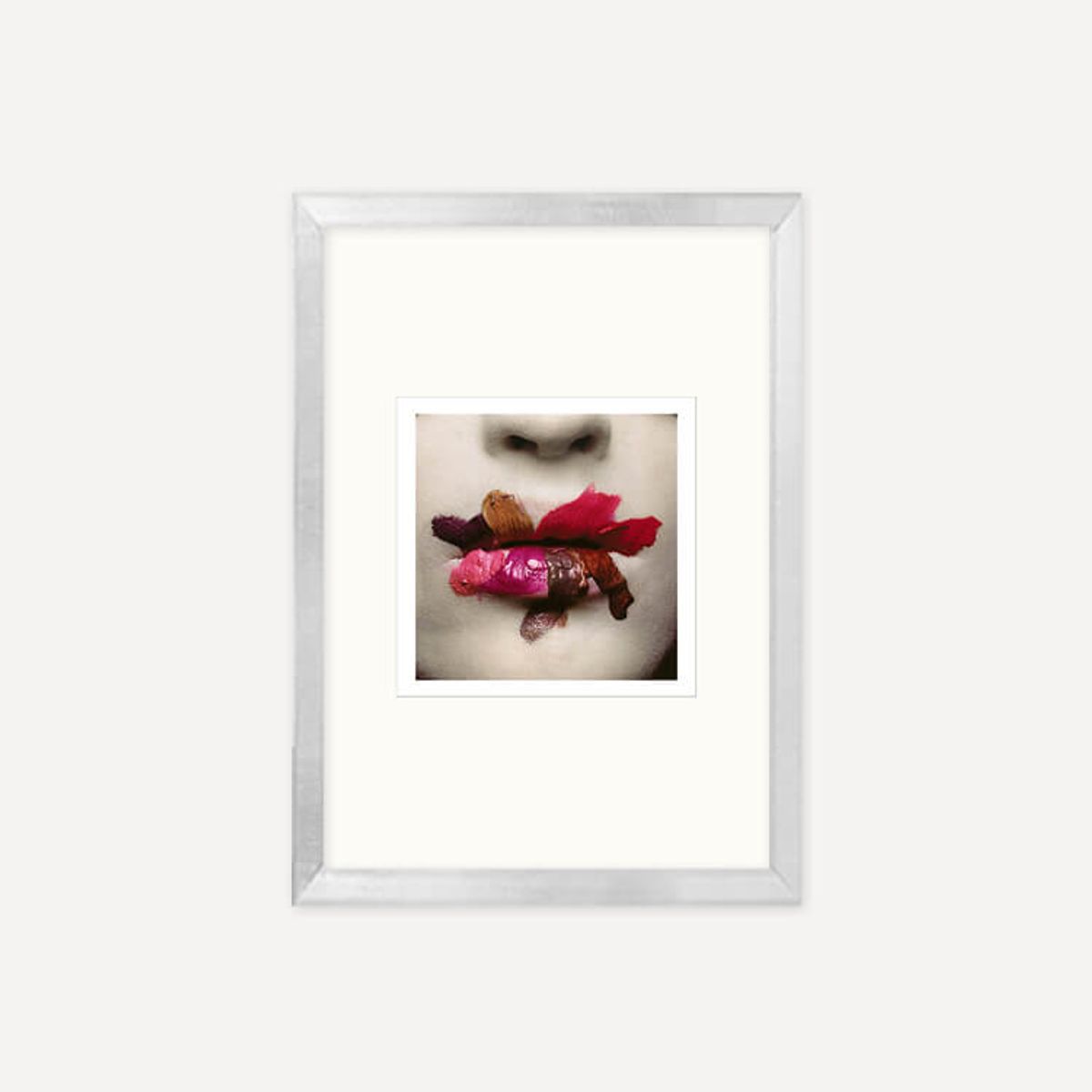 그릿시즌(GREET SEASON) 어빙 펜 Mouth (for LOreal), 1986 (액자 포함)