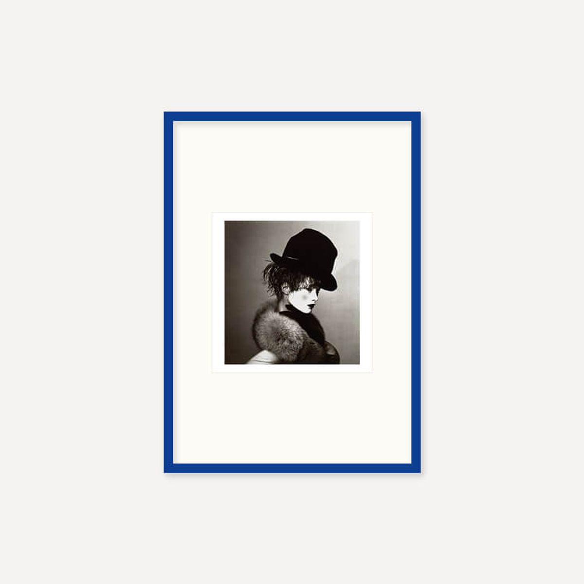 그릿시즌(GREET SEASON) 어빙 펜 Black Hat and White Face (Carolyn Murphy), 1997 (액자 포함)