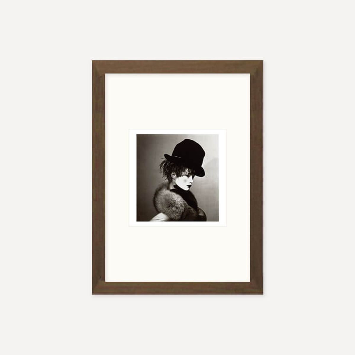 그릿시즌(GREET SEASON) 어빙 펜 Black Hat and White Face (Carolyn Murphy), 1997 (액자 포함)