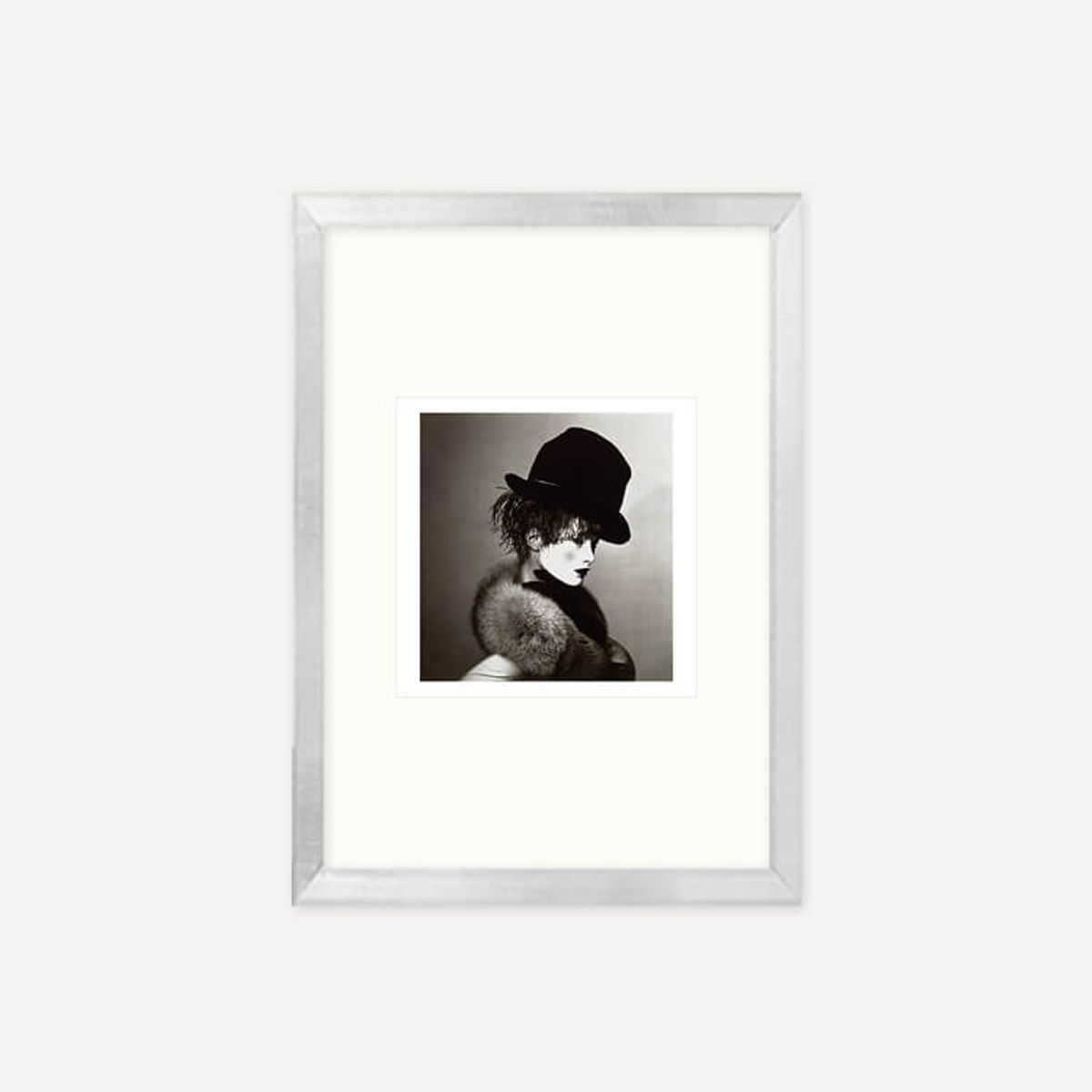 그릿시즌(GREET SEASON) 어빙 펜 Black Hat and White Face (Carolyn Murphy), 1997 (액자 포함)