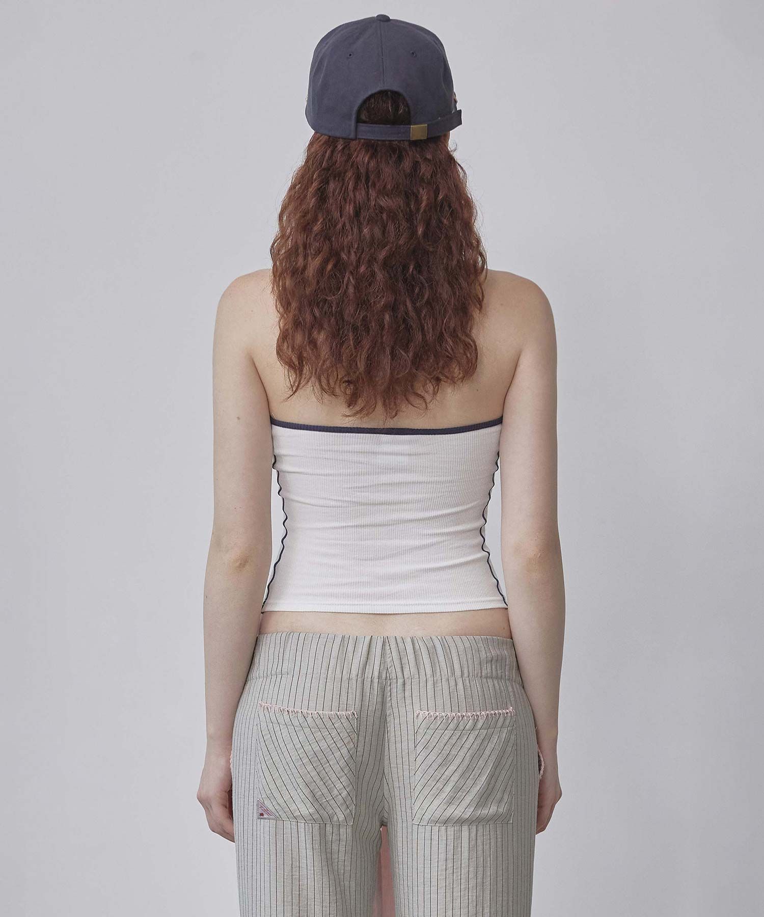★SCULPTOR★ Classic Logo Halter Top White SC23S258WH MUSINSA | SCULPTOR Classic Logo Halter Top White