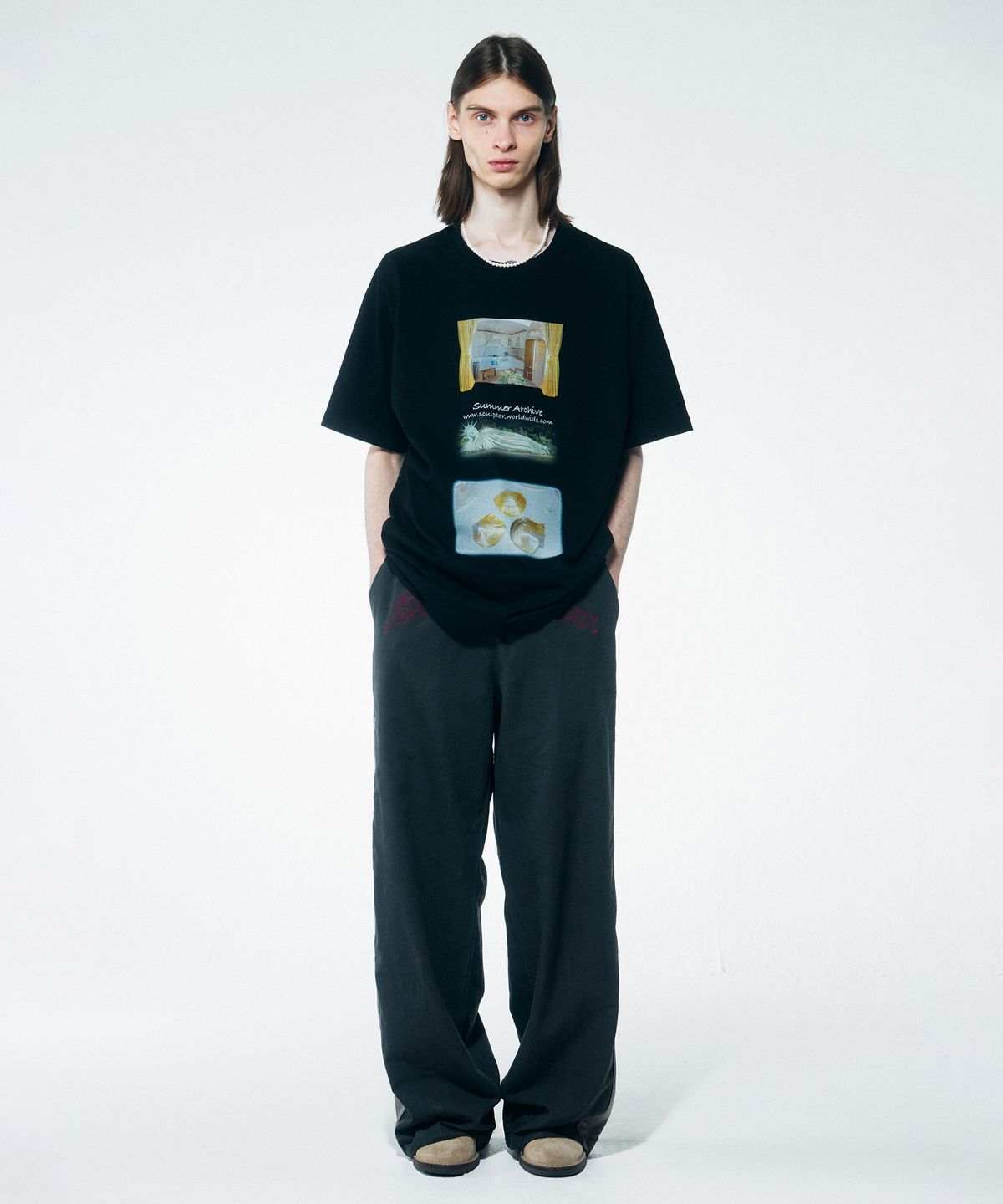 스컬프터(SCULPTOR) Summer Sensibility Tee Black