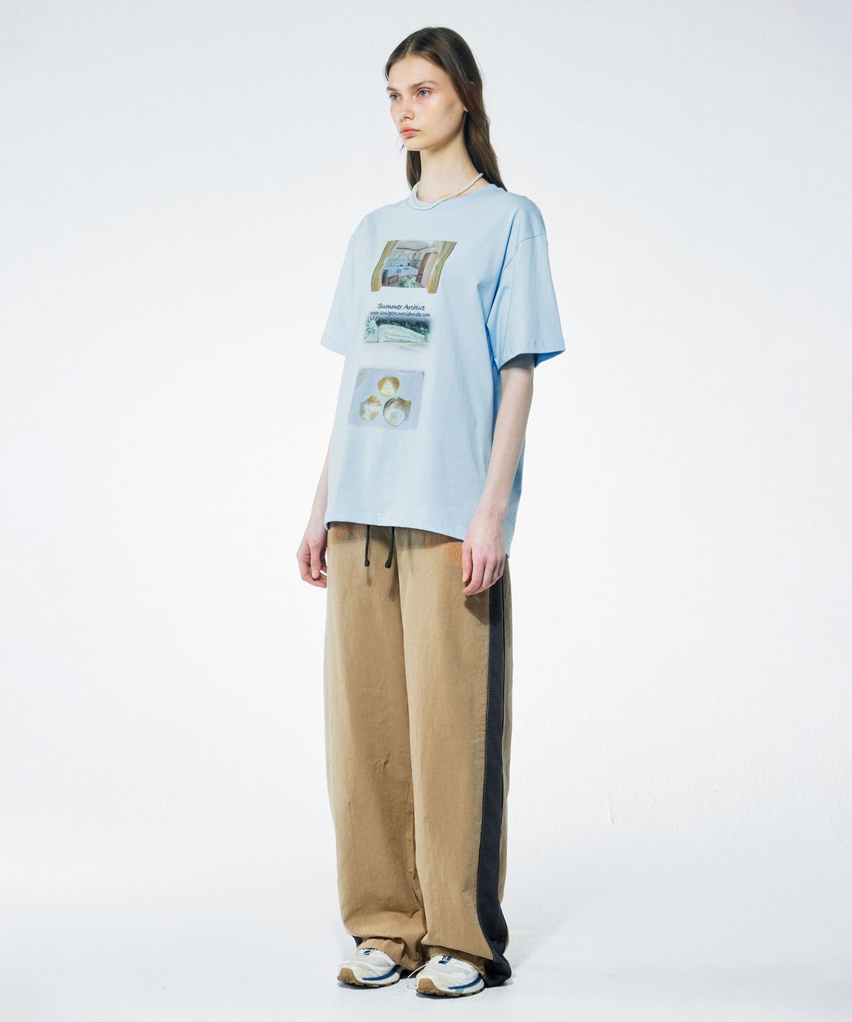 스컬프터(SCULPTOR) Summer Sensibility Tee Baby Blue