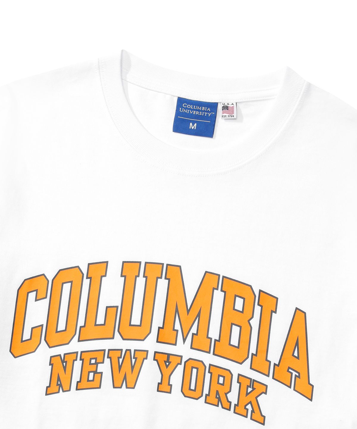 컬럼비아 유니버시티(COLUMBIA UNIVERSITY) 90 S ARCH LOGO S/S T-SHIRTS 화이트