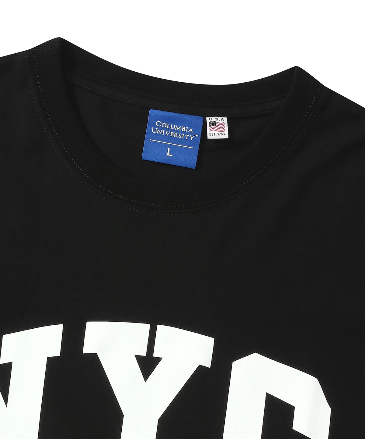 컬럼비아 유니버시티(COLUMBIA UNIVERSITY) NYC ARCH LOGO S/S T-SHIRTS 블랙