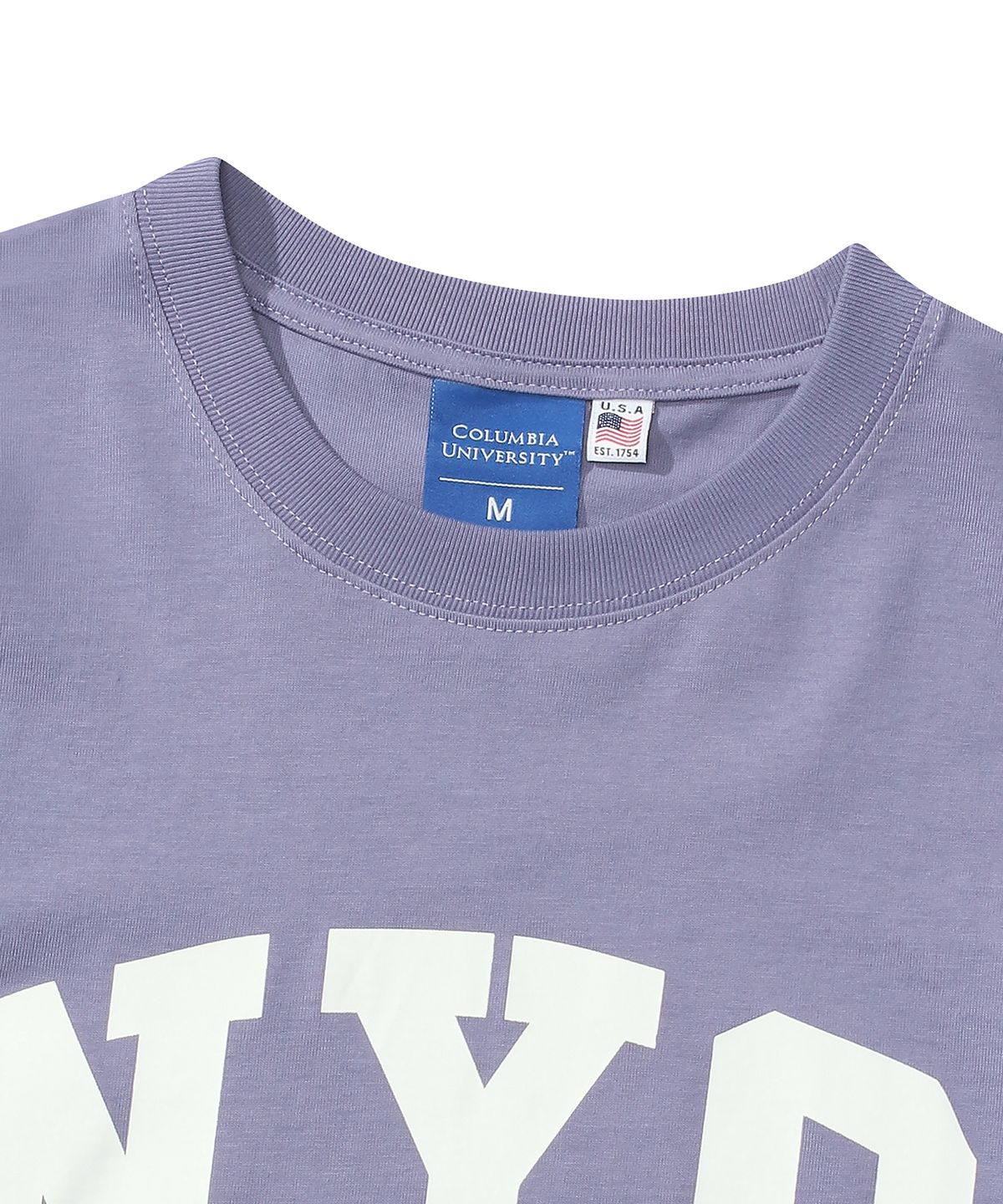 컬럼비아 유니버시티(COLUMBIA UNIVERSITY) NYC ARCH LOGO S/S T-SHIRTS 라이트바이올렛
