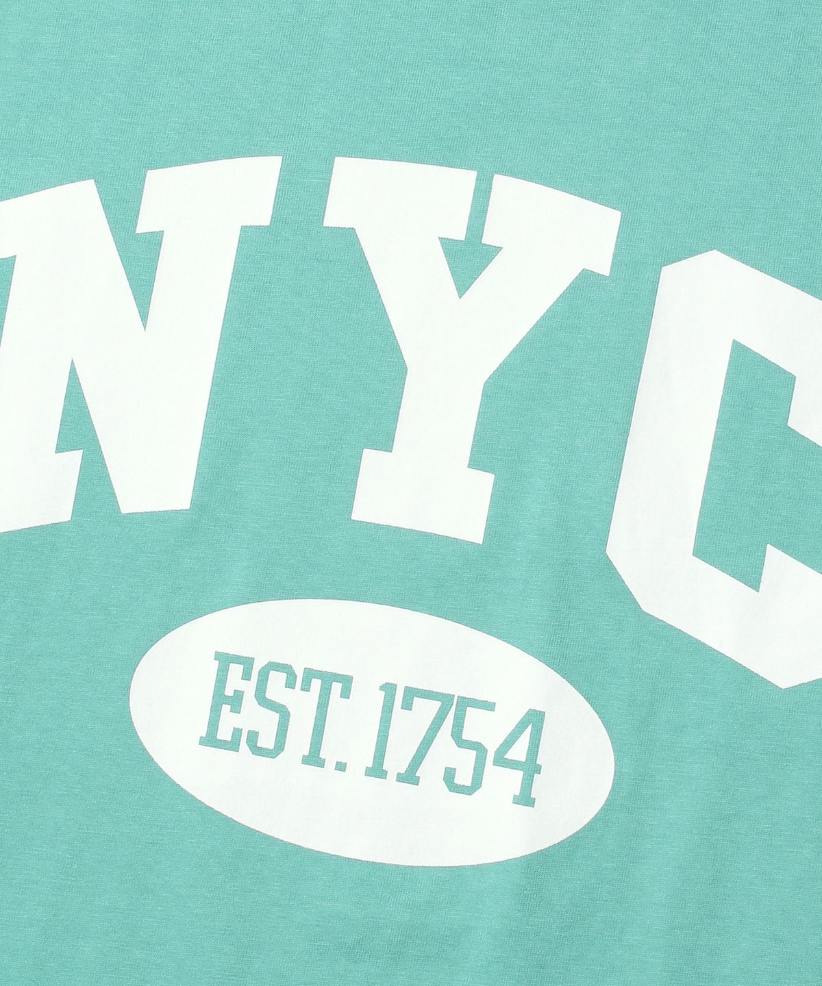 컬럼비아 유니버시티(COLUMBIA UNIVERSITY) NYC ARCH LOGO S/S T-SHIRTS 민트