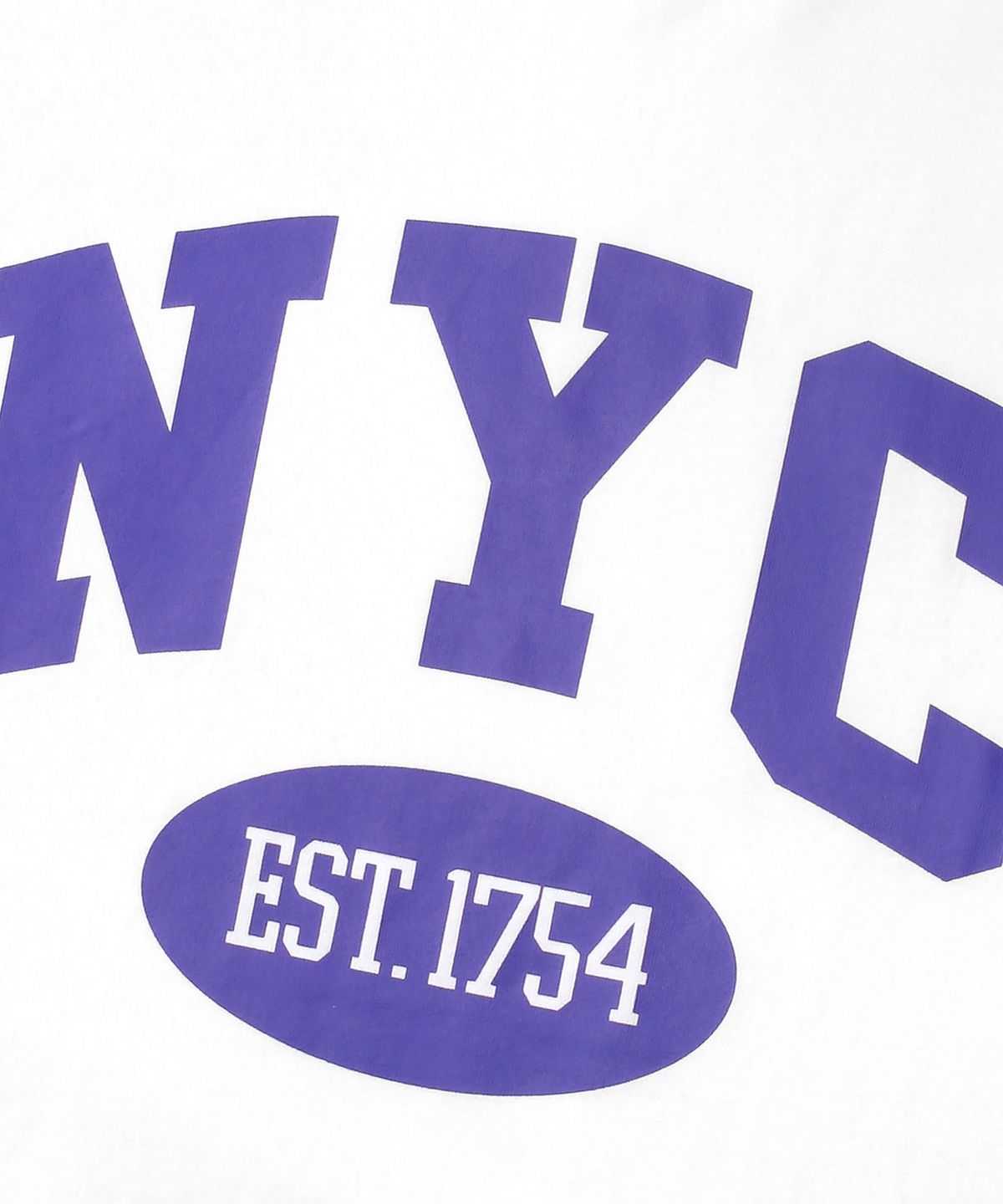 컬럼비아 유니버시티(COLUMBIA UNIVERSITY) NYC ARCH LOGO S/S T-SHIRTS 화이트