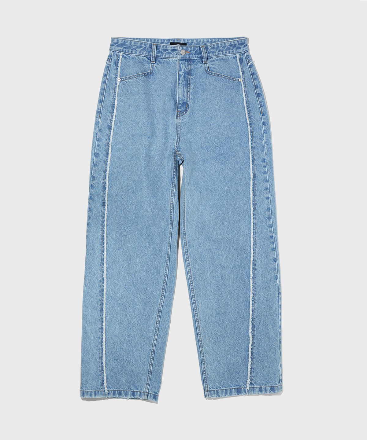 더블유엠씨(WMC) 투웨이 커브드 데님_LIGHT BLUE