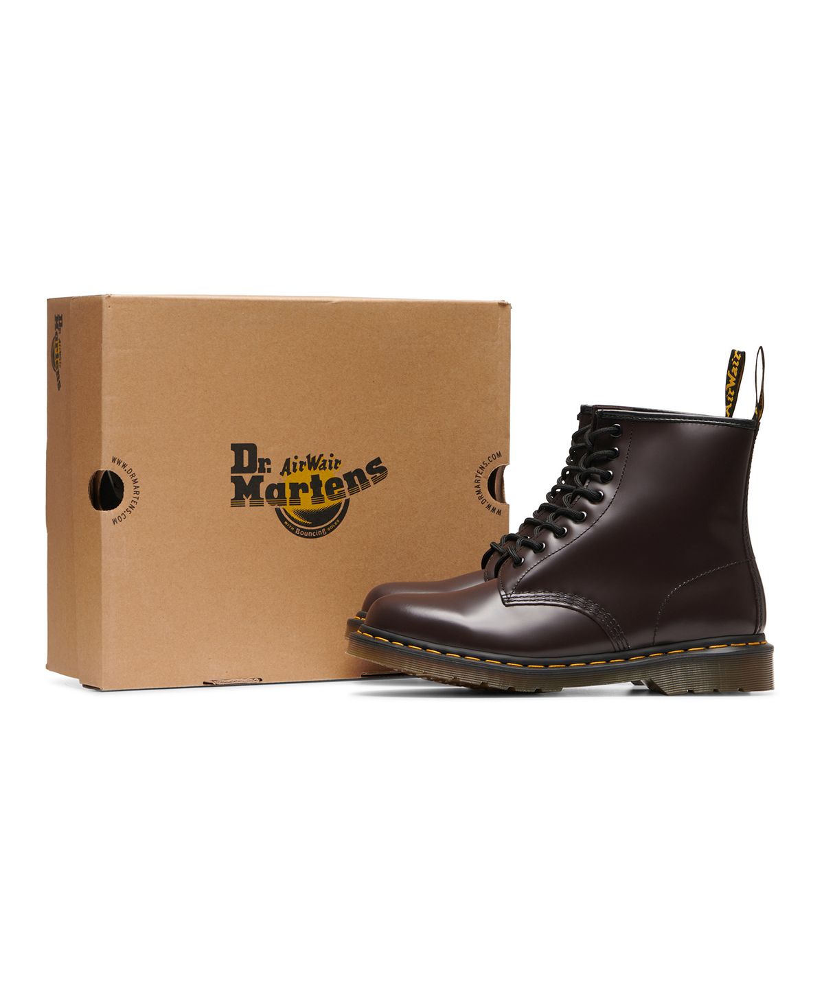 닥터마틴(DR.MARTENS) 1460 8홀 버건디 스무스 / 27277626