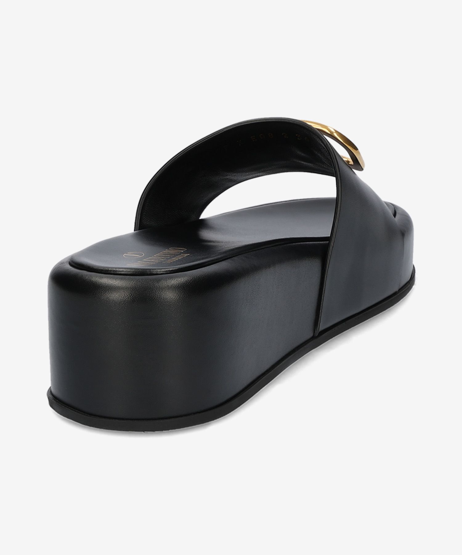 ■VALENTINO■ V Logo Platform Slide Black XW2S0EA8BEK0NO MUSINSA | VALENTINO V Logo Platform Slide - Black