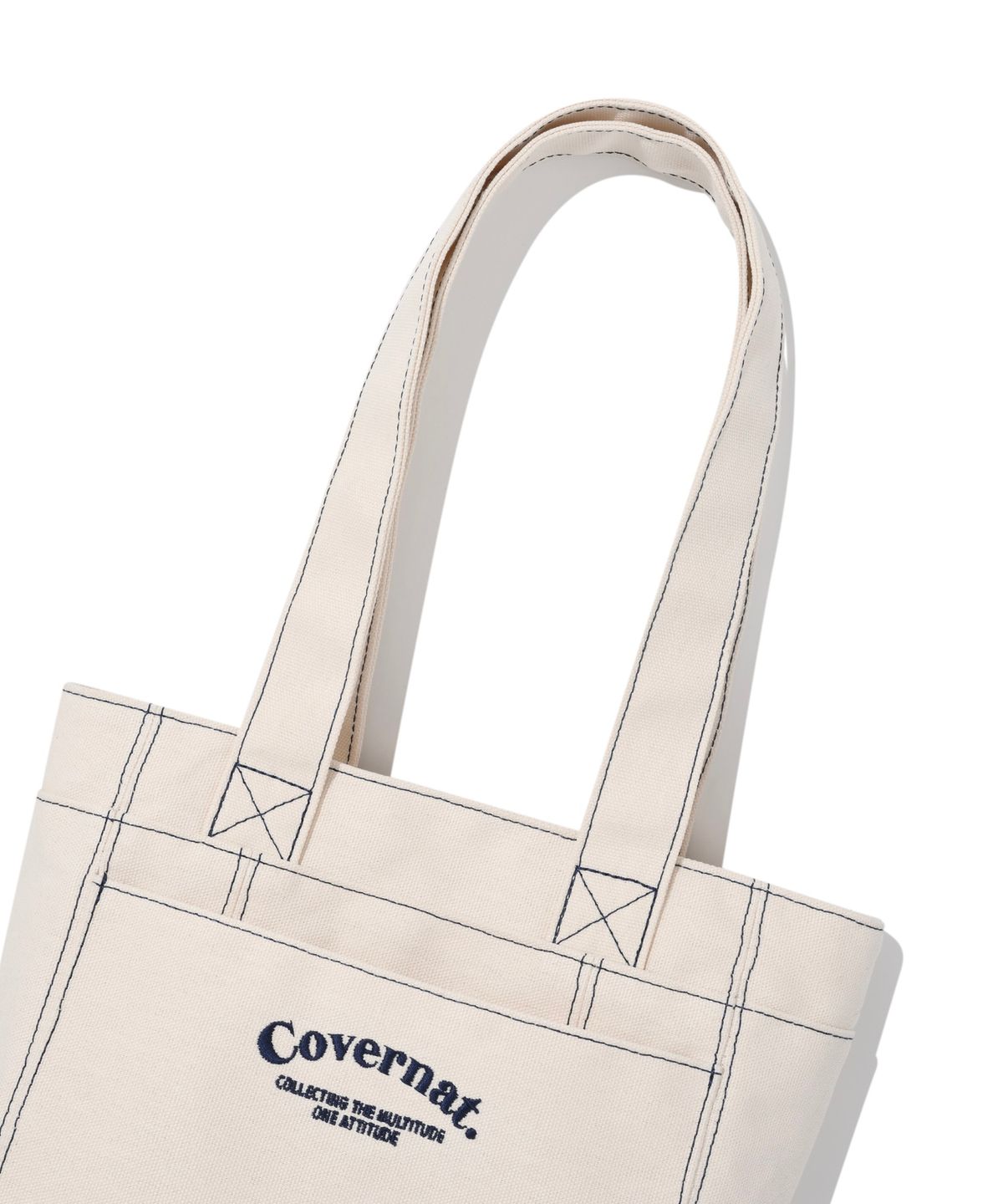 커버낫(COVERNAT) 스티치 미니백 아이보리
