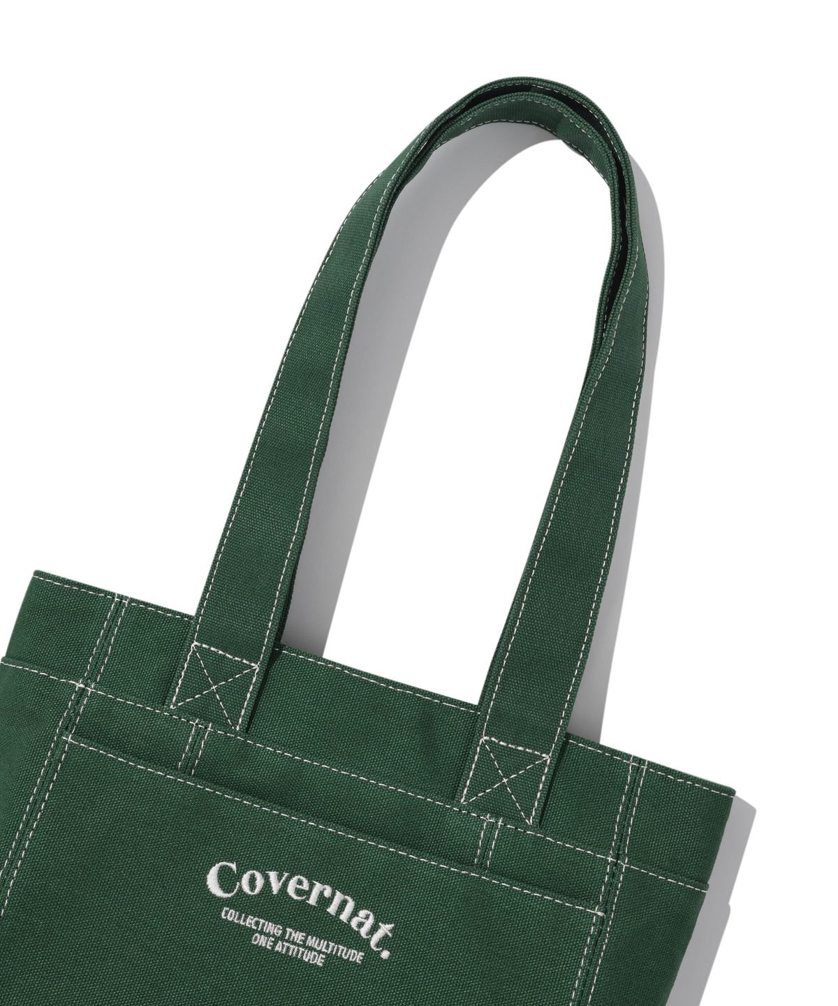 커버낫(COVERNAT) 스티치 미니백 그린