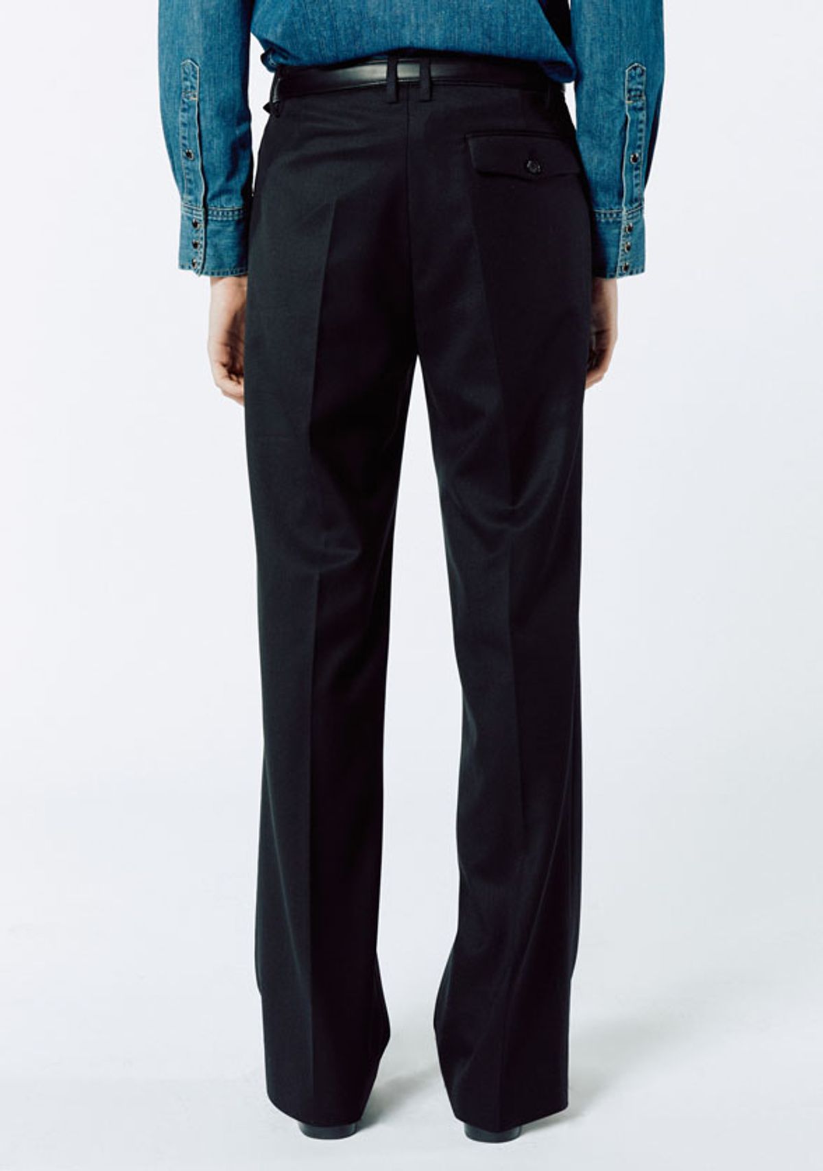 세비지(SAVAGE) Bootcut Trousers - Black