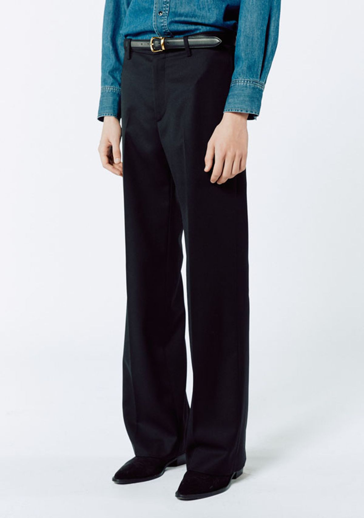 세비지(SAVAGE) Bootcut Trousers - Black