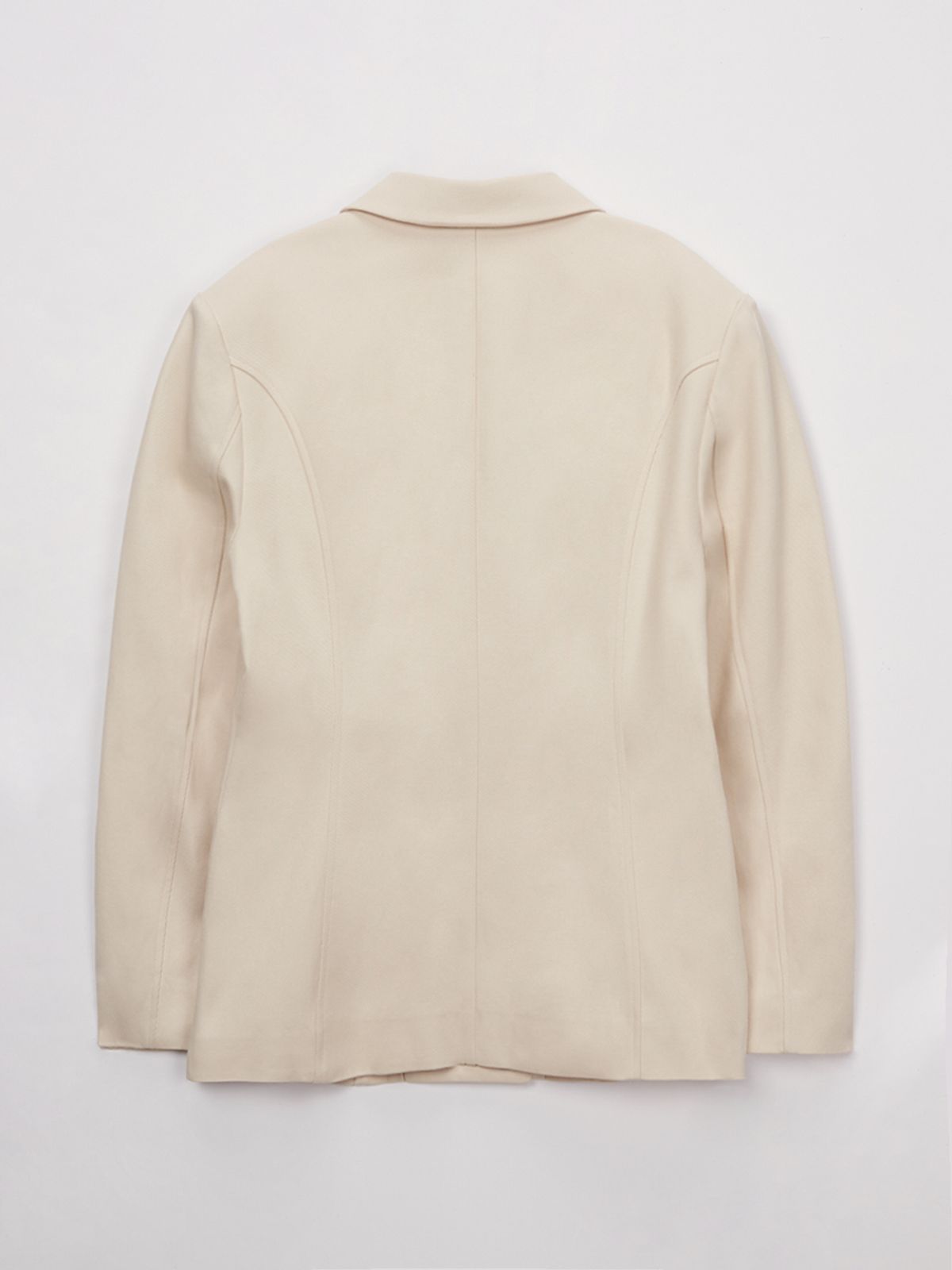 셀리테일즈(CELITAILS) PEAKED LAPEL DOUBLE JACKET_IVORY