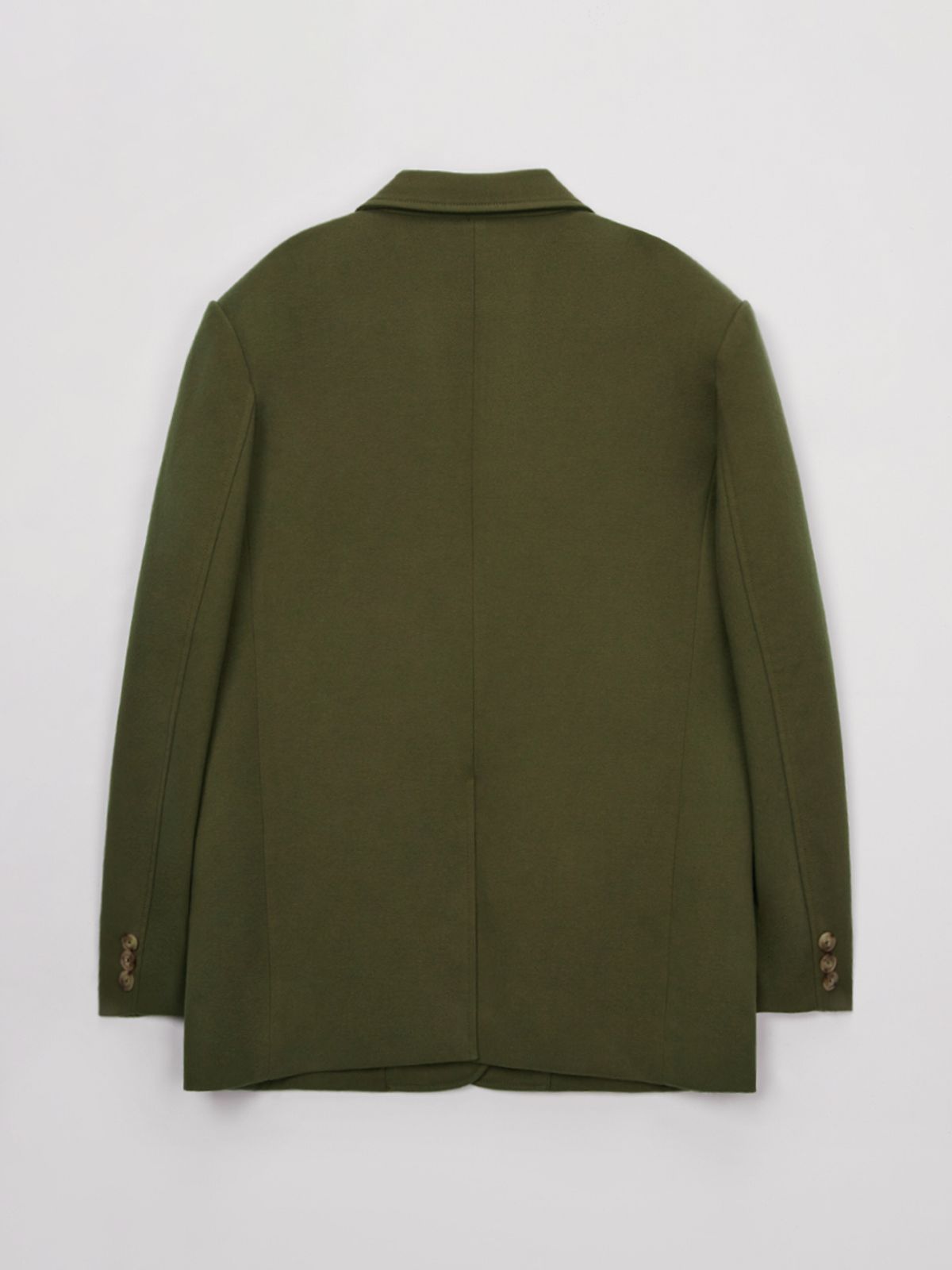 셀리테일즈(CELITAILS) OVERFIT SINGLE JACKET_DARK GREEN