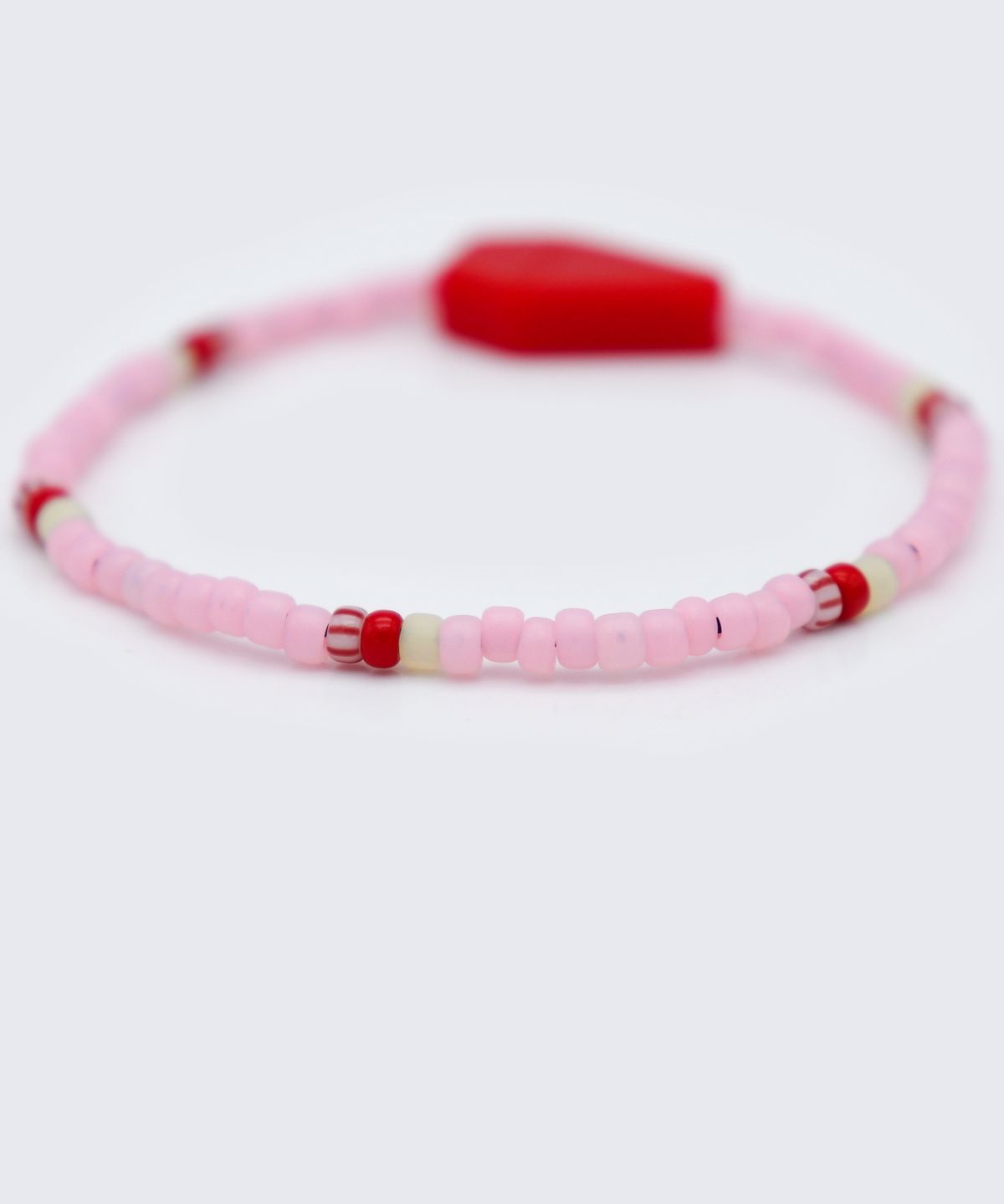 봉보(BONBEAU) Acrylic dia charm color beads Bracelet  아크릴 다이아 참 컬러 비즈 팔찌
