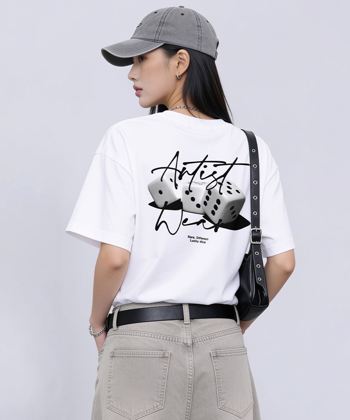 아티스트웨어(ARTISTWEAR) [ATW] 다이스 반팔티 - 2COLOR