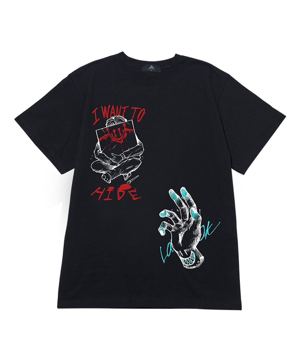 아티스트웨어(ARTISTWEAR) [ATW X TWOFACE] 멀티 반팔티