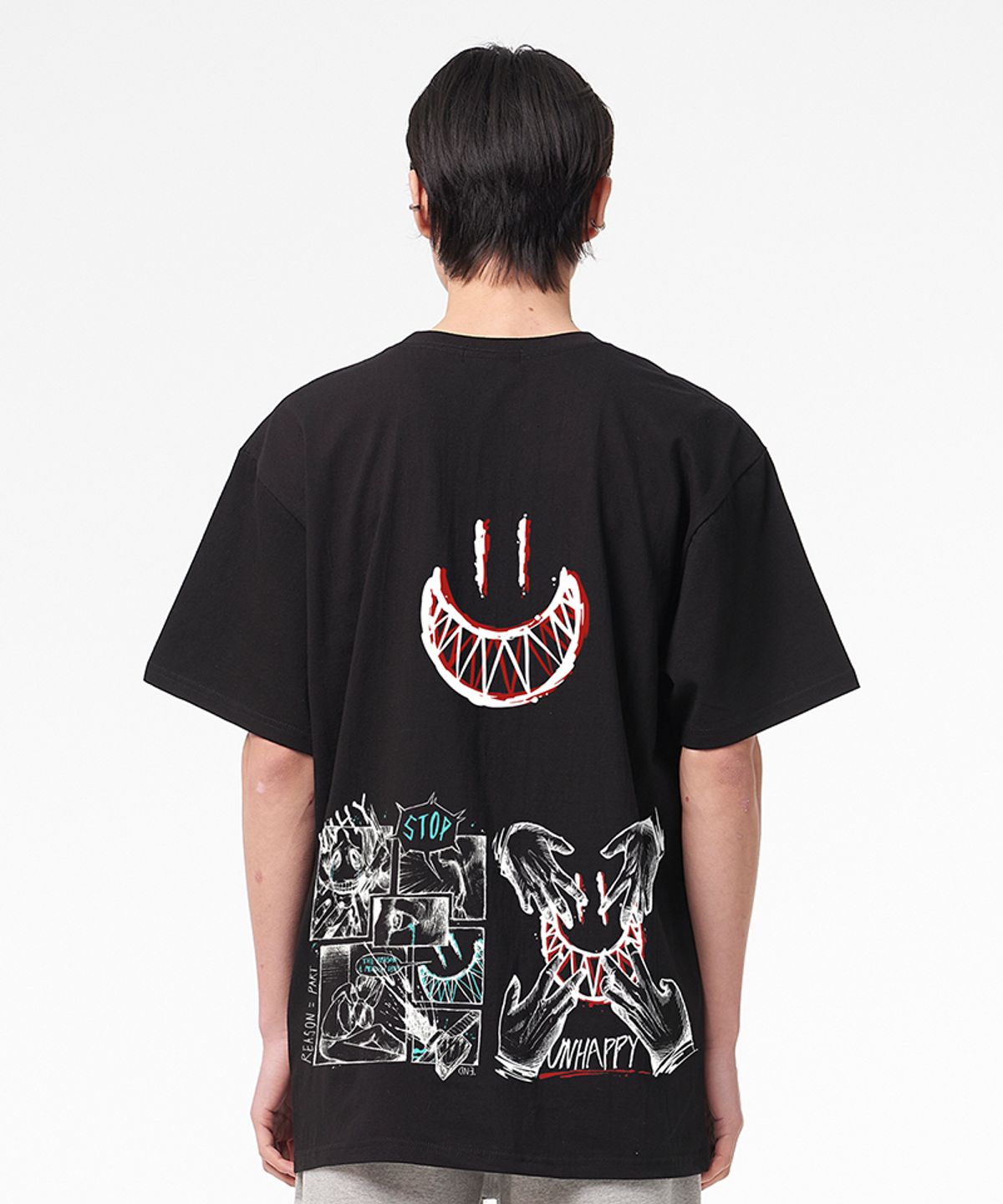 아티스트웨어(ARTISTWEAR) [ATW X TWOFACE] 멀티 반팔티
