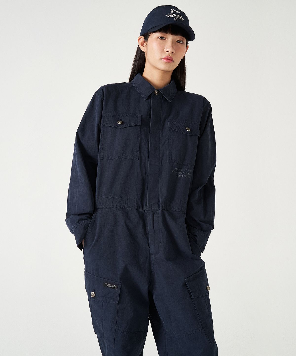 힐리먼트(HELEMENT) 티거 점프수트 V2 (Navy)