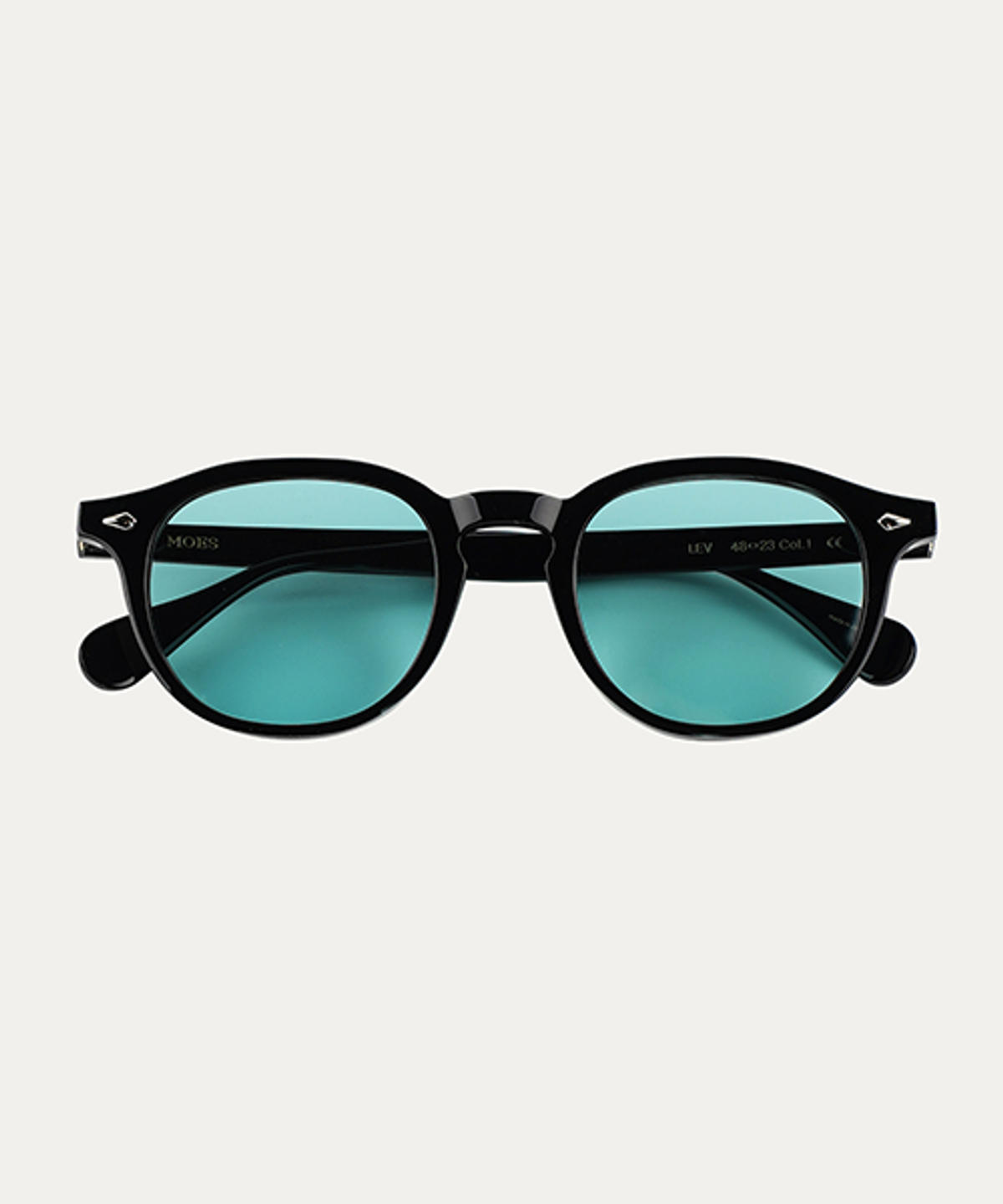 모던아이웨어스튜디오(MODERN EYEWEAR STUDIO) LEV - BLACK / SMOG