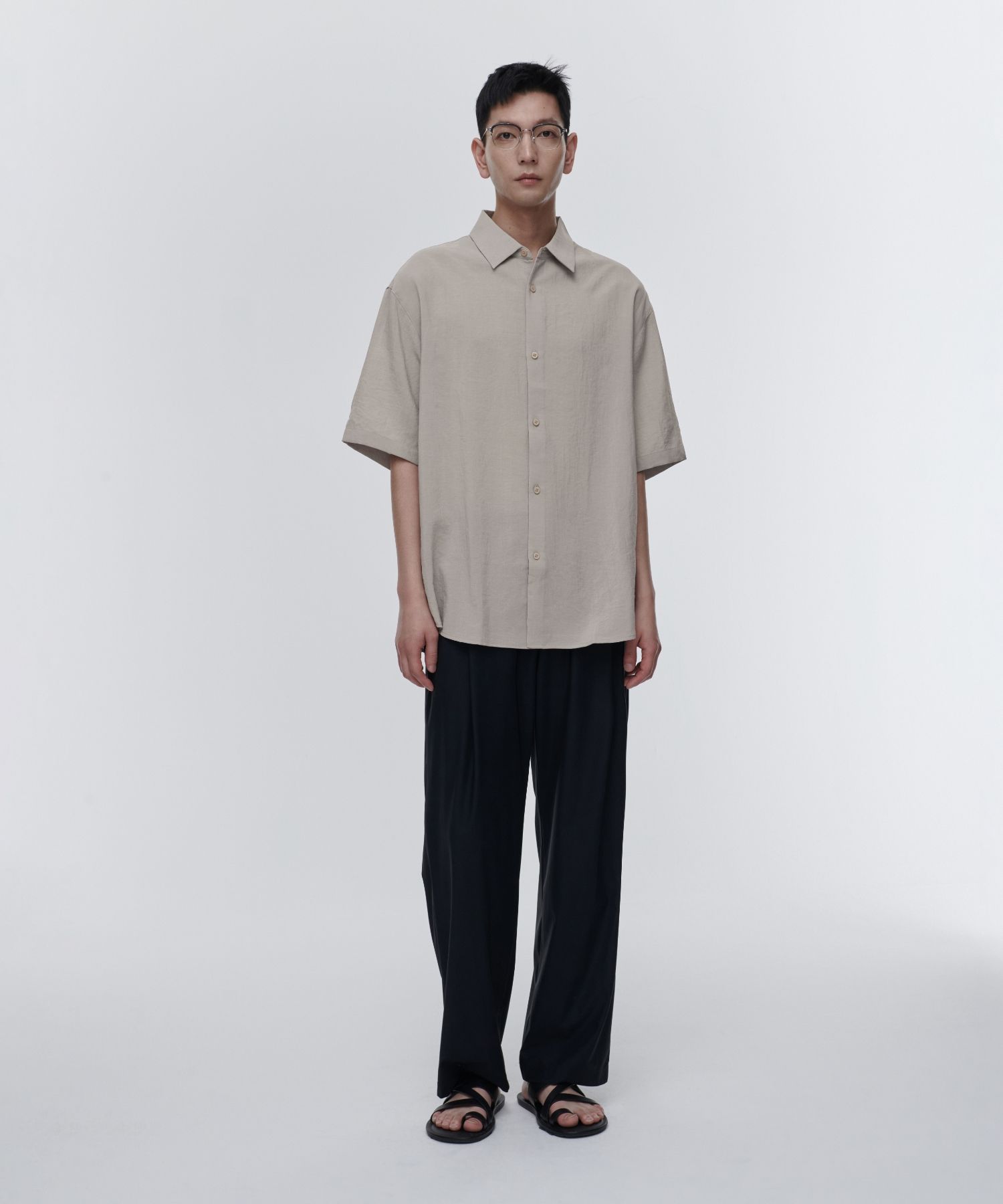 【THE MOZZ】Thumb Cooling Banding Slacks All-over print unisex wide-leg pants – NC NIETZSCHE COLLINS