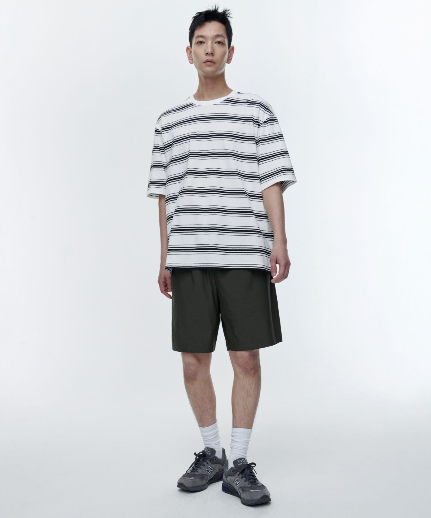 MUSINSA公式 | RIDIFI CUFF SHORTS_BLACK