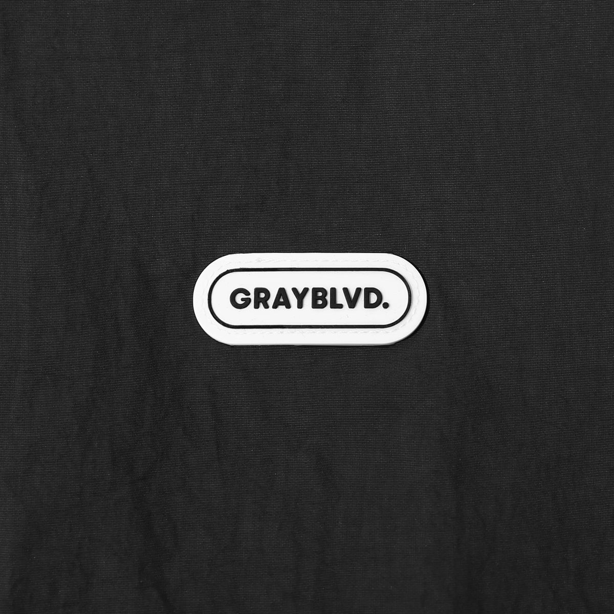 그레이블러밧(GRAYBLVD) 바스투 파이핑 바람막이 (BLACK)