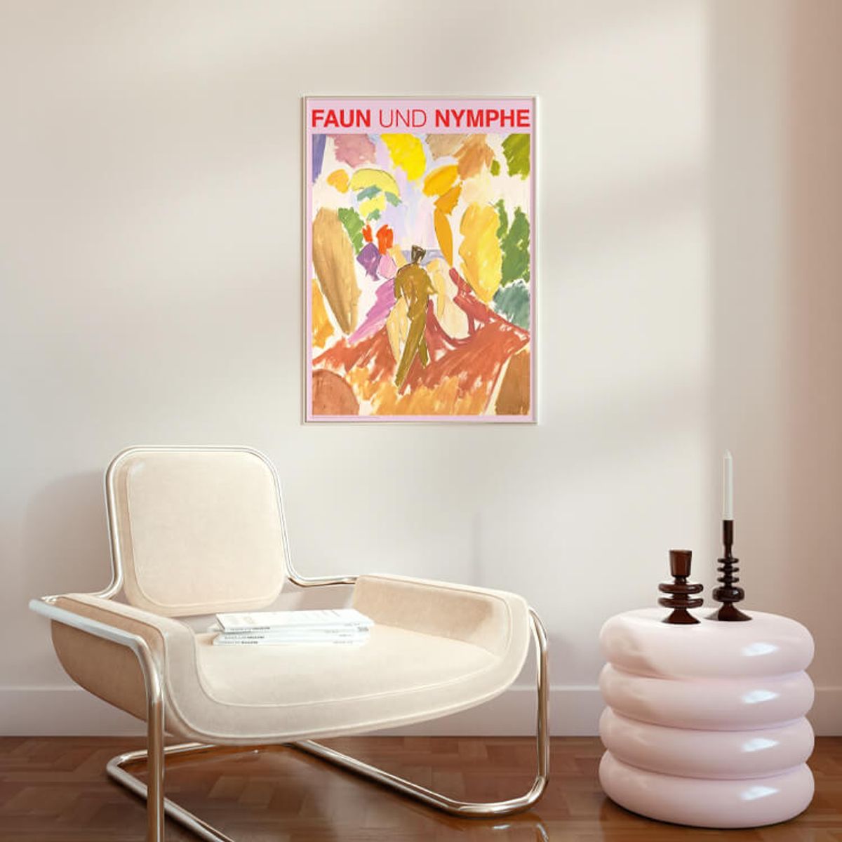 그릿시즌(GREET SEASON) 에드바르트 바이 Faun and Nymph, 1941 (액자 포함)