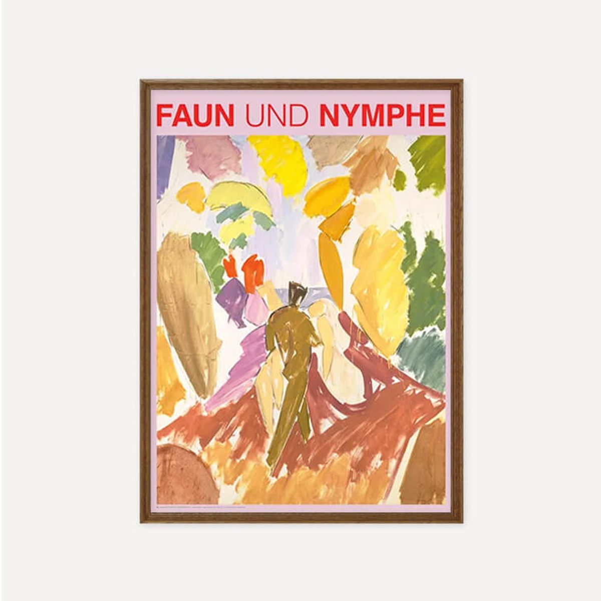 그릿시즌(GREET SEASON) 에드바르트 바이 Faun and Nymph, 1941 (액자 포함)