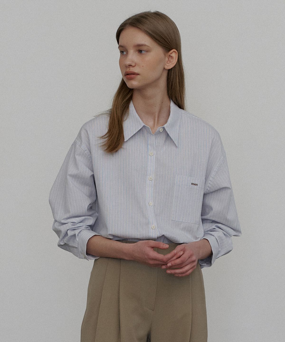 유라고(URAGO) Poem stripe shirt