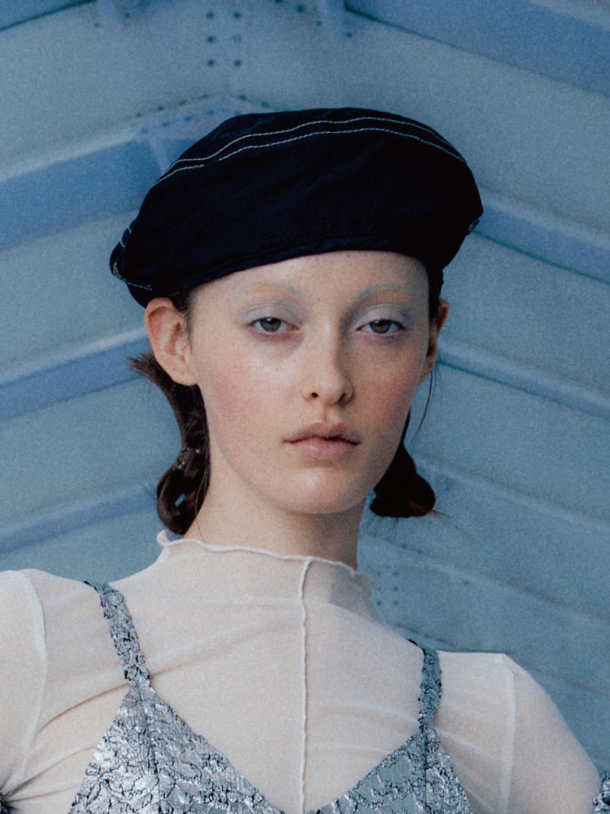 포에지담(POESIEDAME) PARACHUTE BERET IN BLACK
