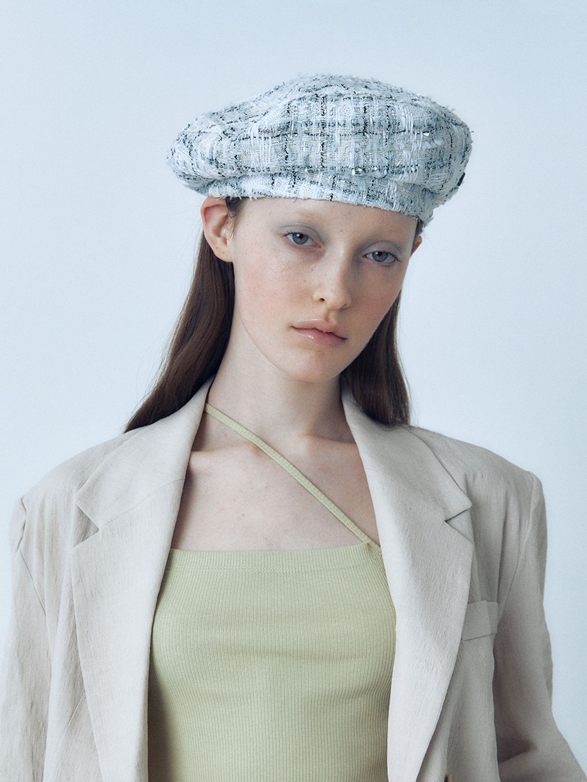 포에지담(POESIEDAME) STARRY SILVER BERET
